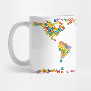 The world of letters Mug